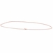 Solid 14k Rose Gold Chain Necklace C18R05 - image 1