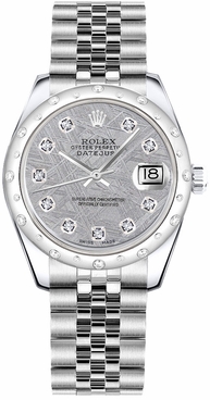Rolex Datejust 31 Meteorite Dial Women's Watch 178344