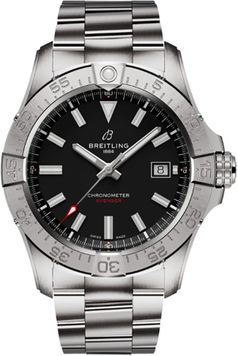 Breitling Avenger Automatic 42 Black Index Dial Men's Watch A17328101B1A1