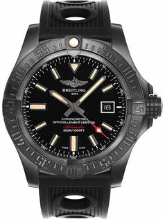 Breitling Avenger Blackbird Black Dial Men's Watch V1731010/BD12-201S