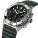 Breitling Chronomat B01 42 Green Rubber Strap Men's Watch AB0134101L2S1 - image 1