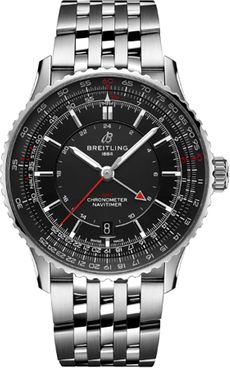 Breitling Navitimer Automatic GMT 41 Black Dial Men's Watch A32310251B1A1