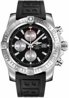Breitling Super Avenger II Black Dial Men's Watch A13371111B1S1