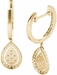Diamond Earrings, 1.0 Carat Diamonds on 18k Solid Gold E20239Y - image 4