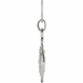 Diamond Pendant, .95 Carat on Solid 18k White Gold P21955W - image 2