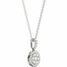 White Gold .47 Carat Diamond Pendant Necklace Ref. P21950W - image 1