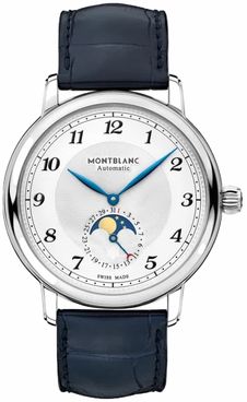 MontBlanc Star Legacy Moonphase Stainless Steel Men's Watch 117578