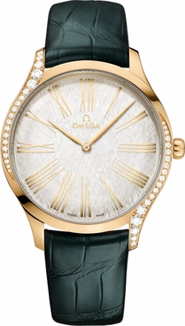 Omega De Ville Tresor 18k Solid Gold Women's Watch 428.58.39.60.02.001