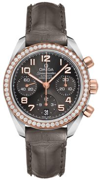 Omega Speedmaster Chronograph Diamond Women's Watch 324.28.38.40.06.001