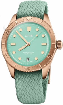 Oris Divers Sixty-Five Cotton Candy Watch 73377713157FS