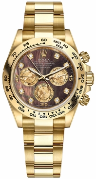 Rolex Cosmograph Daytona Gold Men's Watch 116508-0011