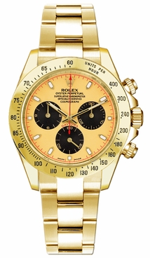 Rolex Cosmograph Daytona Yellow Gold Men's Watch 116528-0041