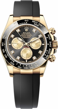 Rolex Cosmograph Daytona Black Dial Oysterflex Men's Watch 126518LN-0006