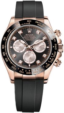 Rolex Cosmograph Daytona Rose Gold Diamonds Men's Watch 126515LN-0004