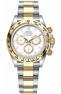 Rolex Cosmograph Daytona Yellow Gold & Steel Men's Watch 126503-0001