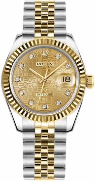 Rolex Datejust 31 Luxury Watch 178273-0013