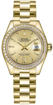 Rolex Datejust 31 Champagne Index Dial Women's Watch 278288RBR-0022