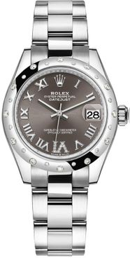 Rolex Datejust 31 Dark Grey Dial Diamonds Women's Watch 278344RBR-0029