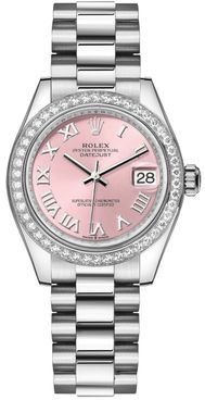 Rolex Datejust 31 Pink Roman Dial Women's Watch 278289RBR-0016