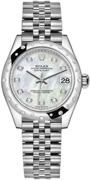 Rolex Datejust 31 White Mother of Pearl Women's Watch 278344RBR-0006