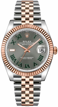Rolex Datejust 36 Wimbledon Dial Automatic Unisex Watch 126231-0029