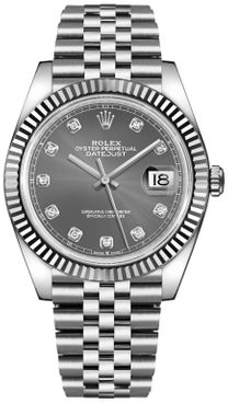 Rolex Datejust 41 Fluted Bezel Men's Automatic Watch 126334-0006