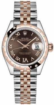 Rolex Datejust 31 Diamond Roman VI Women's Watch 278341RBR-0004