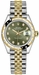 Rolex Datejust 31 Olive Green Diamonds Women's Watch 278343RBR-0030 - image 0