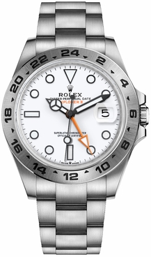 Rolex Explorer II White Polar Dial Oystersteel Men's Watch M226570-0001