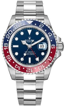 Rolex GMT-Master II Pepsi Blue Dial Men's Watch 126719BLRO-0003