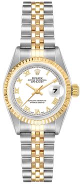 Rolex Lady-Datejust 26 White Dial Women's Watch 79173