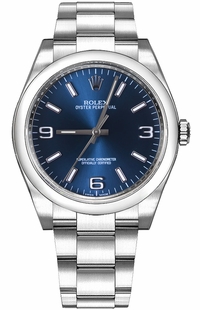 Rolex Oyster Perpetual 36 Blue Dial Automatic Watch 116000-0002