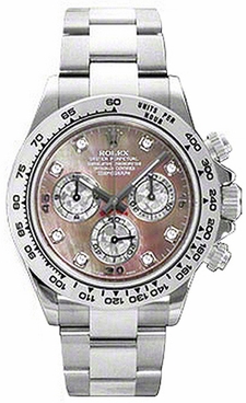 Rolex Cosmograph Daytona Diamond Dial Men's Watch 116509-0044