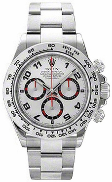 Rolex Cosmograph Daytona Silver Dial Men's Watch 116509