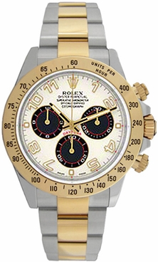 Rolex Cosmograph Daytona Ivory Dial Men's Watch 116523