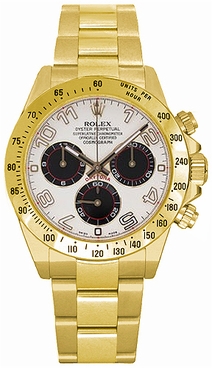 Rolex Cosmograph Daytona Ivory Dial Men's Watch 116528-0038