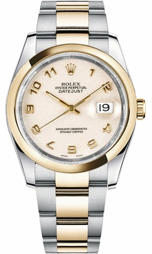 Rolex Datejust 36 Ivory Dial Watch 116203