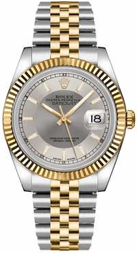 Rolex Datejust 36 Steel & Silver Dial Watch 116233