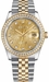 Rolex Datejust 36 Champagne Jubilee Diamond Dial Watch 116243 - image 0