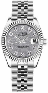 Rolex Datejust 31 Stainless Steel & Gold Jubilee Bracelet Watch 178274-0016