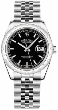 Rolex Datejust 31 White Gold & Stainless Steel Women's Watch 178344-0044