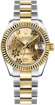 Rolex Datejust 31 Oyster Bracelet Two Tone Watch 178273-0093 