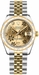 Rolex Datejust 31 Champagne Floral Motif Dial Watch 178343-0013 - image 0