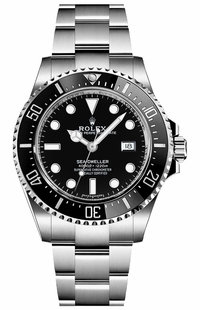 Rolex Sea-Dweller 4000 Black Dial Oystersteel Men's Watch 116600-0003
