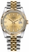 Rolex Datejust 36 Champagne Diamond Jubilee Unisex Watch 126233-0017 - image 0