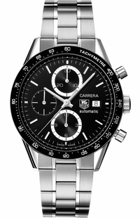 Tag Heuer Carrera 41mm Black Dial Men's Watch CV2010.BA0794