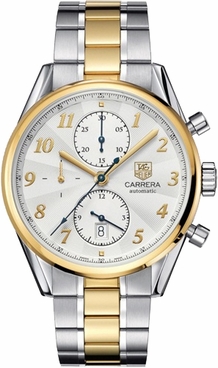 Tag Heuer Carrera Heritage Gold & Steel Men's Watch CAS2150.BD0731