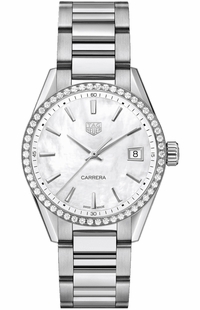 TAG Heuer Carrera Quartz Women's Diamond Watch WBK1316.BA0652