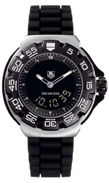 Tag Heuer Formula 1 Black Dial Quartz Men's Watch CAC111D.BT0705
