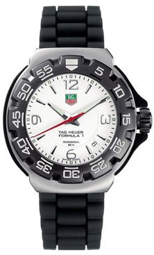 Tag Heuer Formula 1 White Dial Watch WAC1111.BT0705